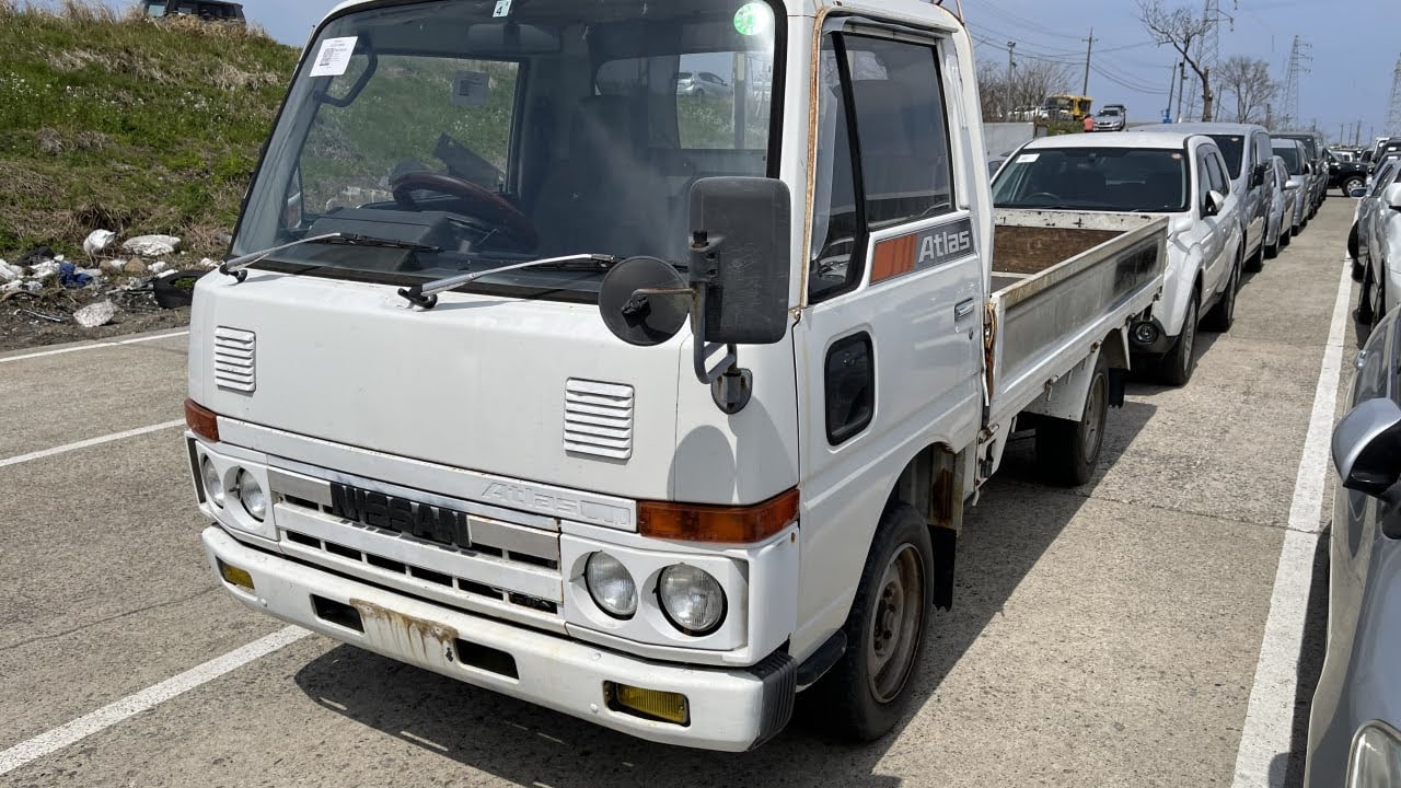 Тесты двигателя, обзор, замеры компрессии NISSAN ATLAS 1991 AGF22-154836