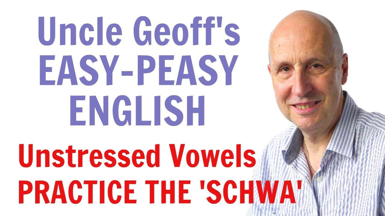 You MUST practice the UNSTRESSED VOWEL SOUND if you want to speak better English