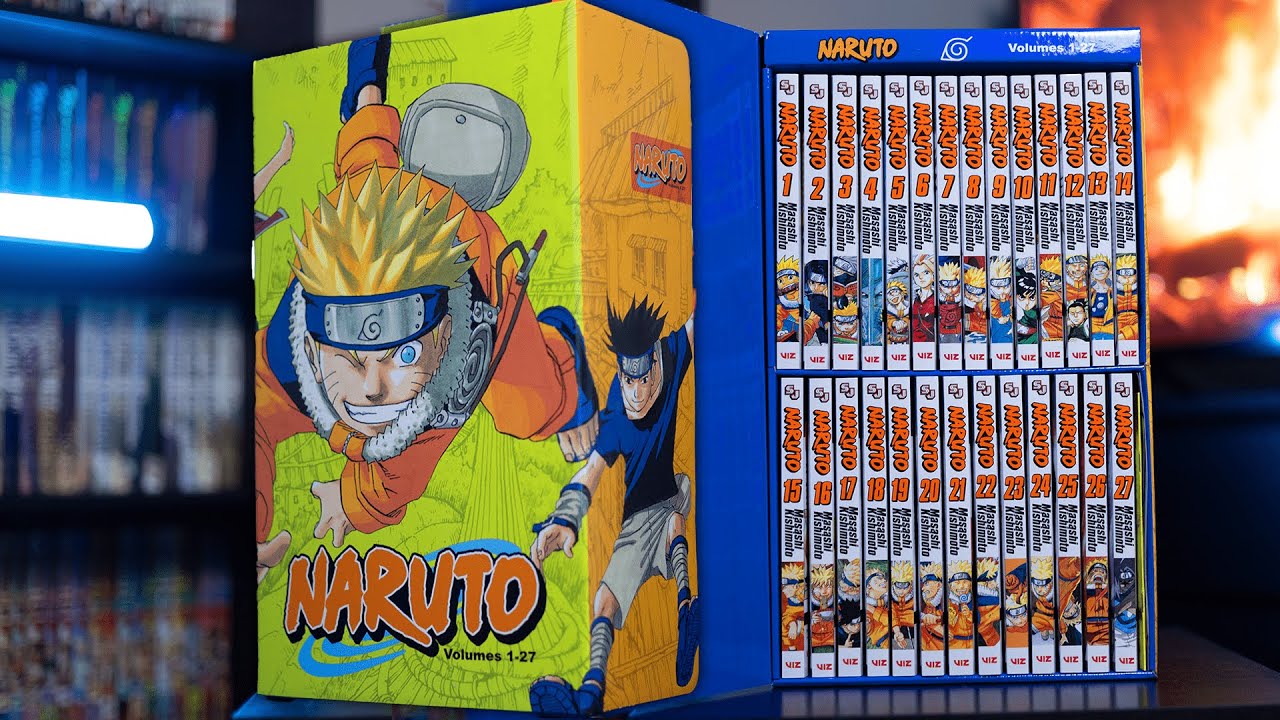 Распаковка набора Naruto Box Set 1