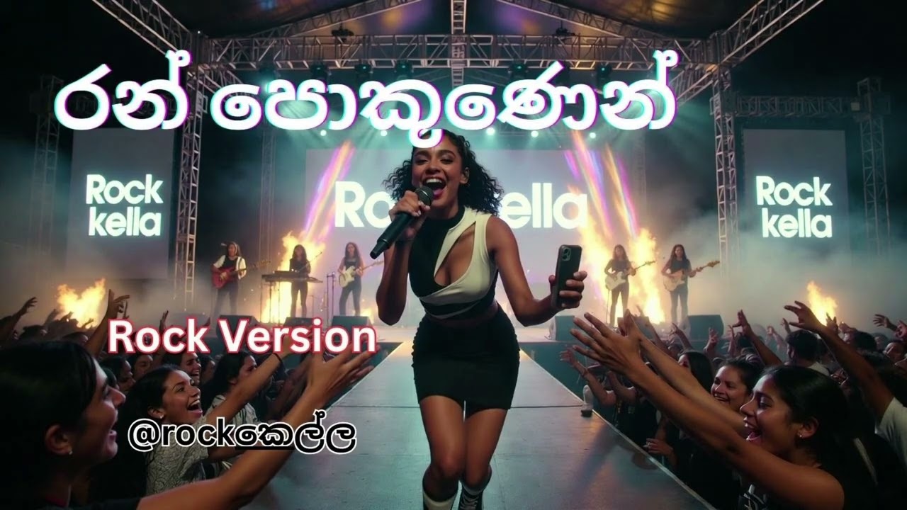 Ran Pokunen Diya රන් පොකුණෙන් Rock Version 