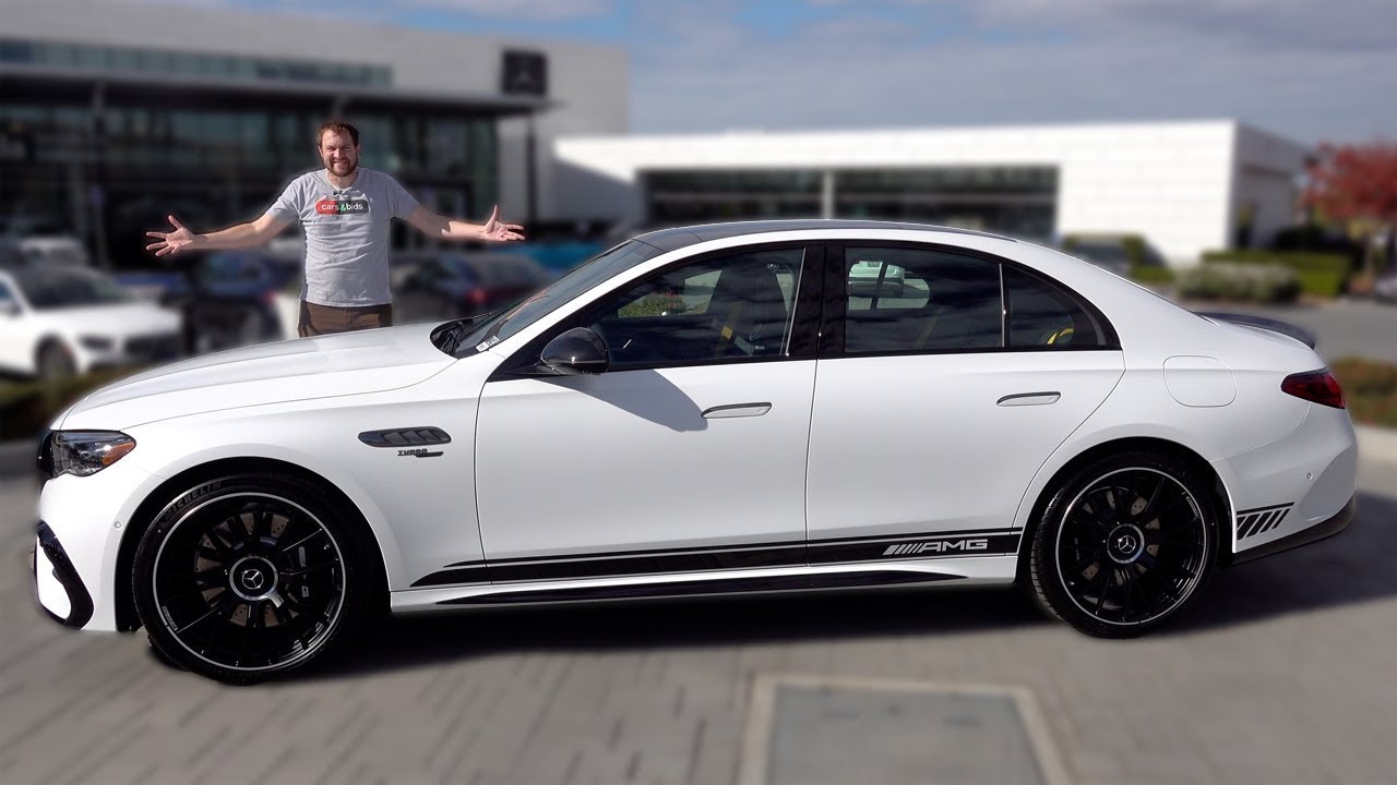 Mercedes-AMG E53 2025 года, это 600-сильный масл-седан
