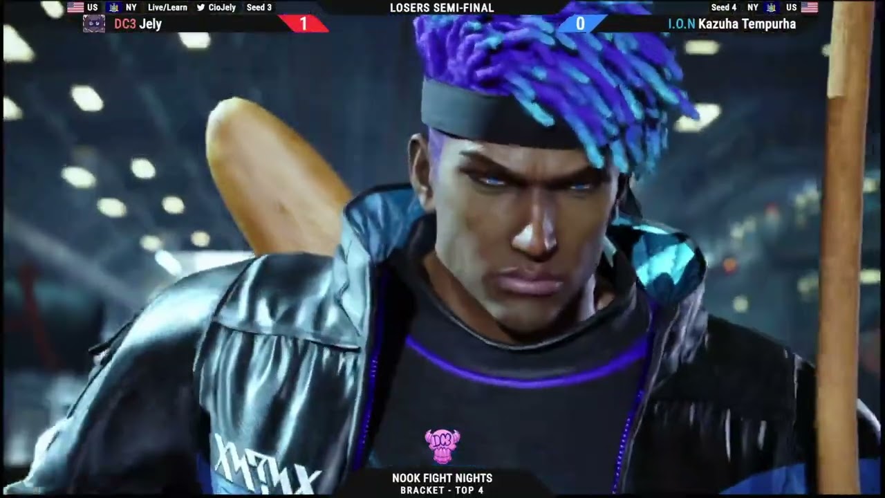 Tiny Tekken 8 VII LSF DC3 Jely vs ION Kazuha Tempurha