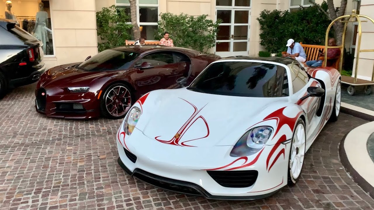 Supercars in Beverly Hills 2019 ( HD )