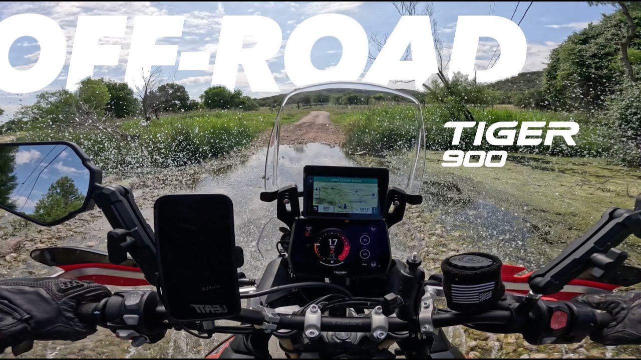 ADV Ride on Llano County Road 315 – Tiger 900 Rally Pro on Dirt & Gravel [No Talking]