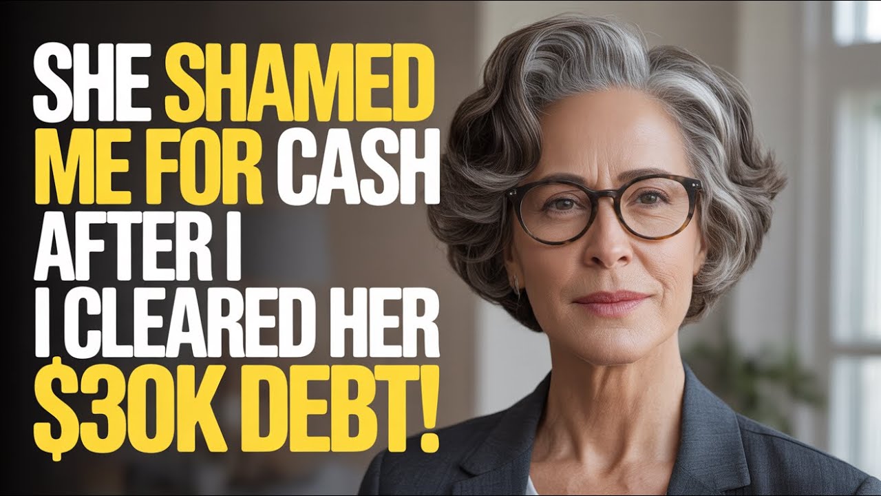 “She Humiliated Me at Thanksgiving for Money — I’d Already Paid Her $30K Debt”