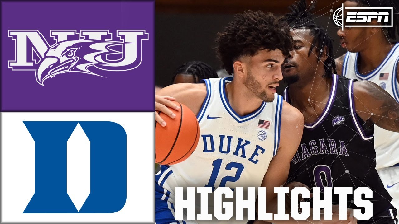 Niagara Purple Eagles vs. Duke Blue Devils | Full Game Highlights | ESPN College Basketball