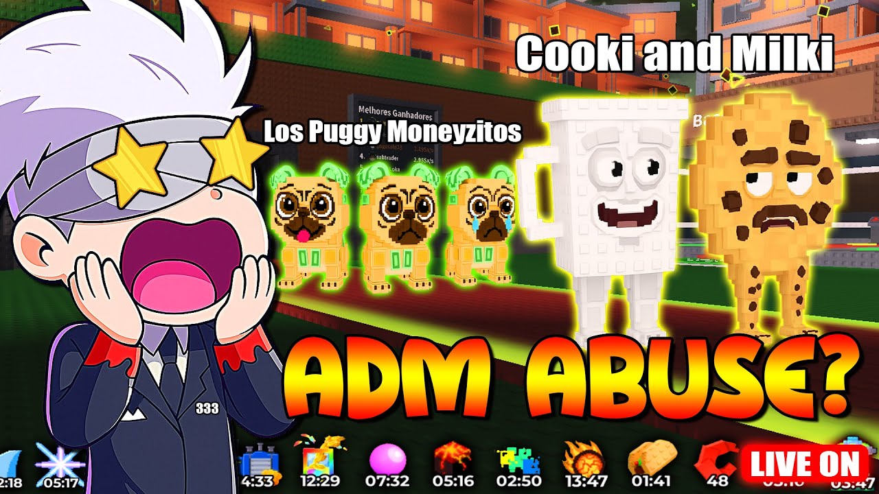 🎃 ADM ABUSE???👾 Steal a Brainrot - Plantas VS Brainrot - 99 Noites !!! - EDDY333 - JOGANDO...