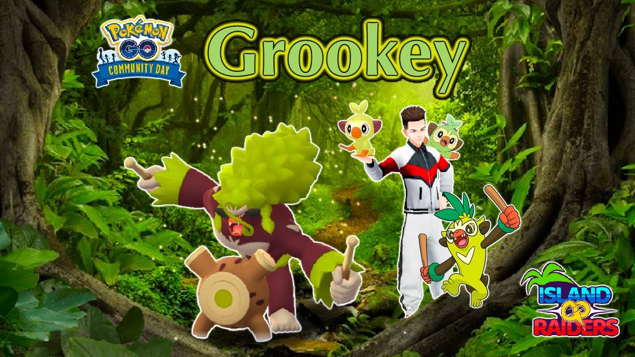 COMMUNITY DAY DE GROOKEY SHINY, SHINY y MAS SHINIES 