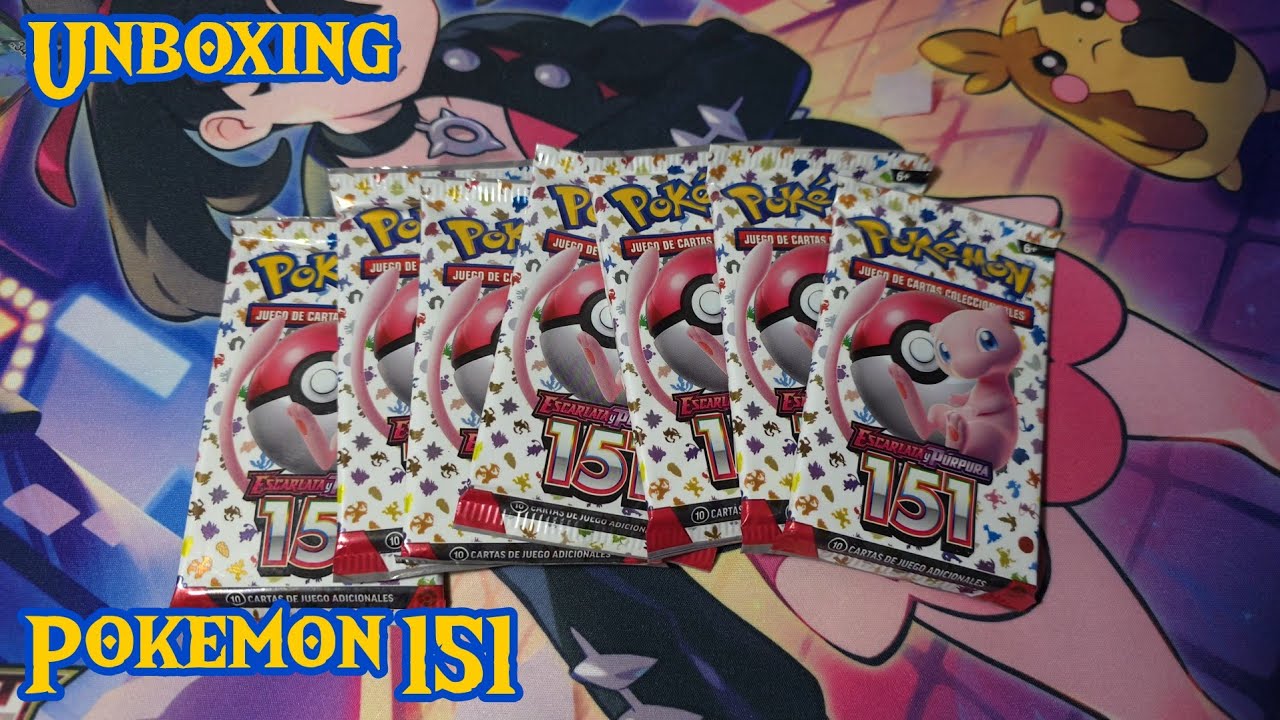 Pokémon TCG 151 Unboxing Español 