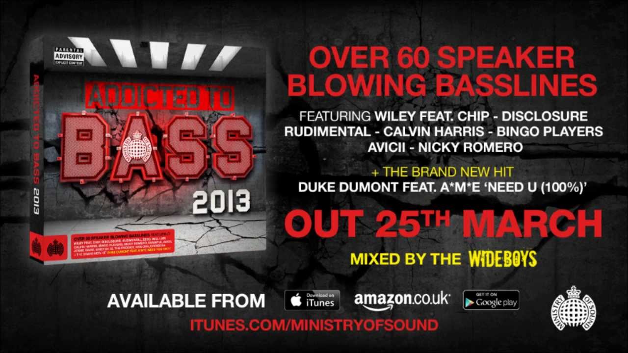 Addicted To Bass 2013 Minimix (Ministry of Sound UK) (Out Now) #AddictedToBass