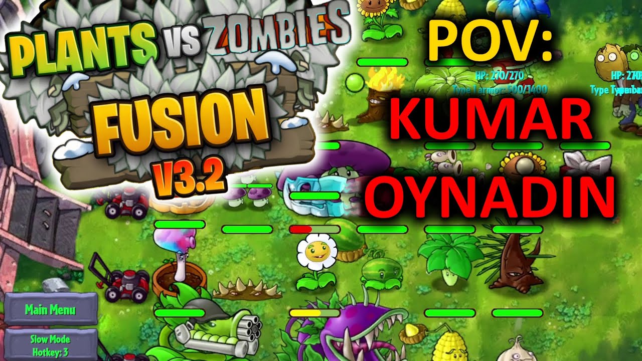 PvZ Fusion - Kumarda kaybetmek benim mutlak kaderim (Mücadele: On Bayrak: 7-10) [Türkçe]