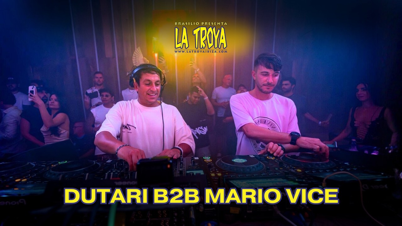 MARIO VICE B2B DUTARI - LA TROYA IBIZA PLAYA SOLEIL 2025 HOUSE MUSIC - IBIZA PARTY SESSIONS