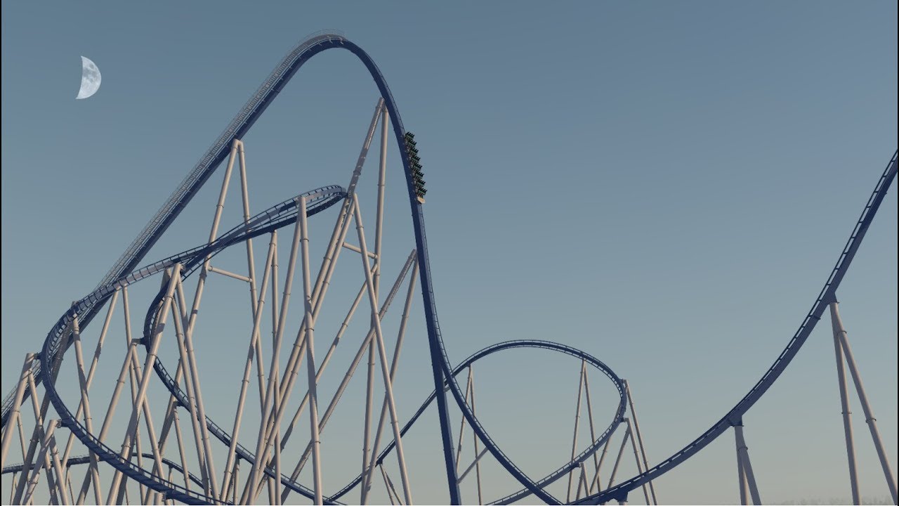 Orion | Kings Island 2020 Giga Coaster | NoLimits 2 Animation