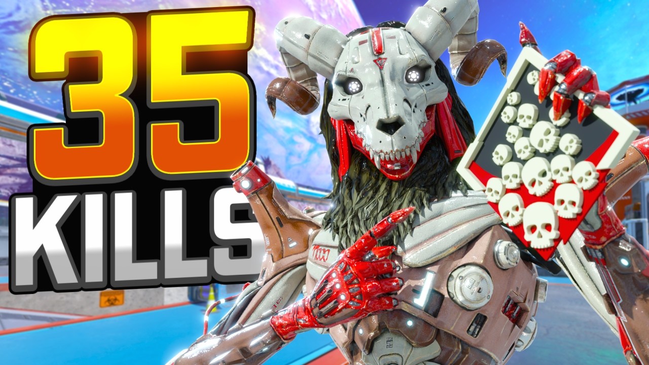 INSANE Revenant 35 KILLS and 9,200 Damage Apex Legends
