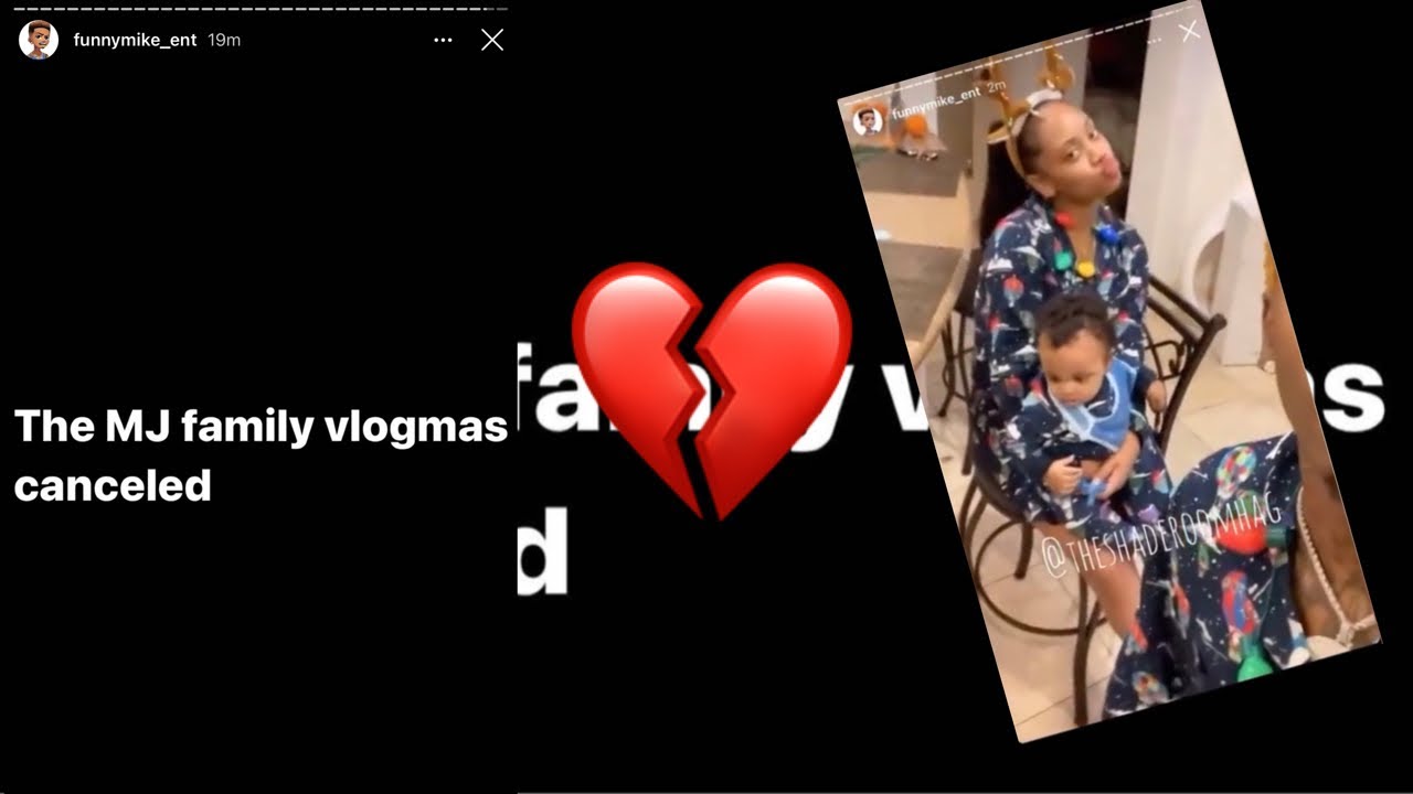 FunnyMike Cancels The Mj Family Intro and Vlogmas 💔