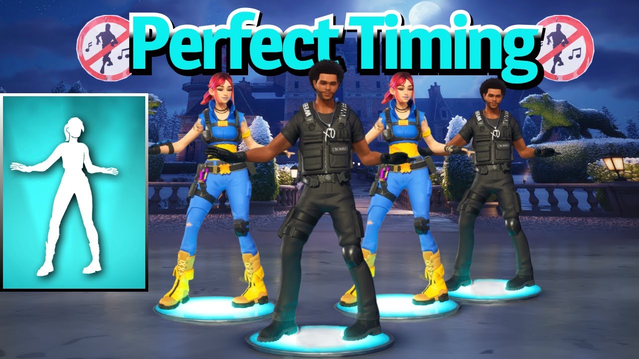 *PERFECT TIMING* Fortnite Emotes #22 (Popular Vibe, I'm A Mystery 🌀, Surfin' Bird)