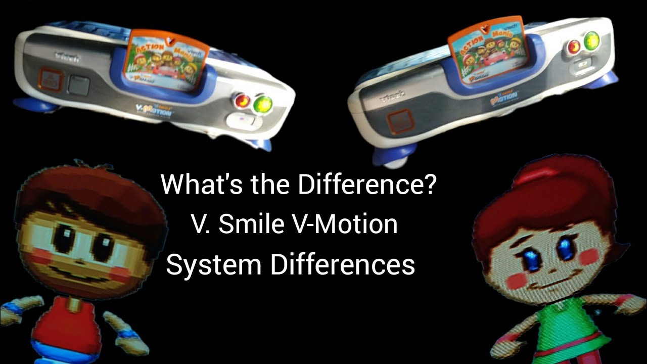 What's the Difference? V.Smile V-Motion System Differences