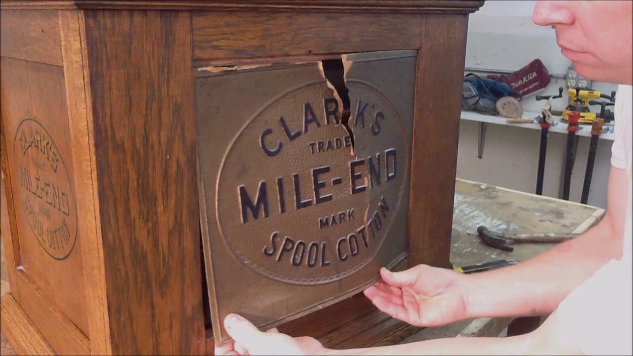 RESTORATION - SPOOL CABINET ( PART1/3) ANTIQUE FURNITURE