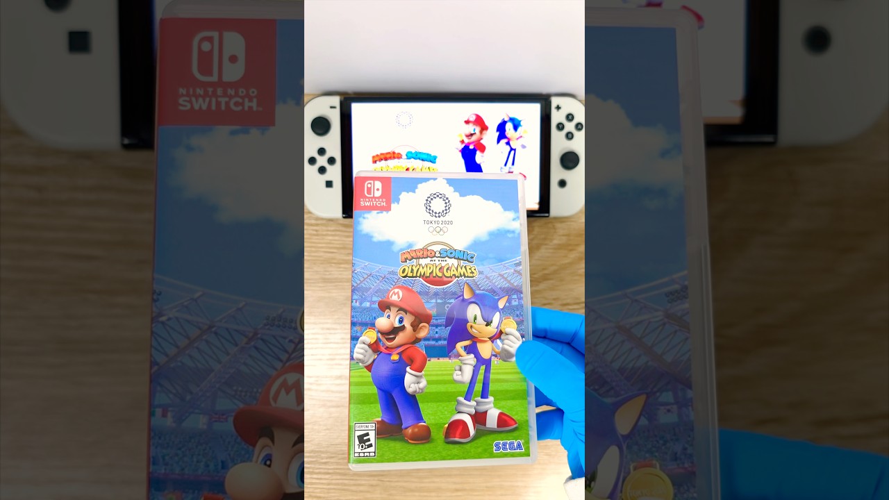 Mario & Sonic at the Olympic Games Tokyo 2020 Nintendo Switch#unboxing
