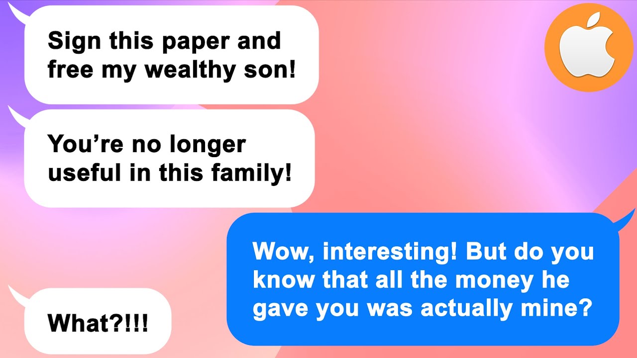 [Apple] MIL hates me and kicks me out of her house, but then begs me to come back 3 months later