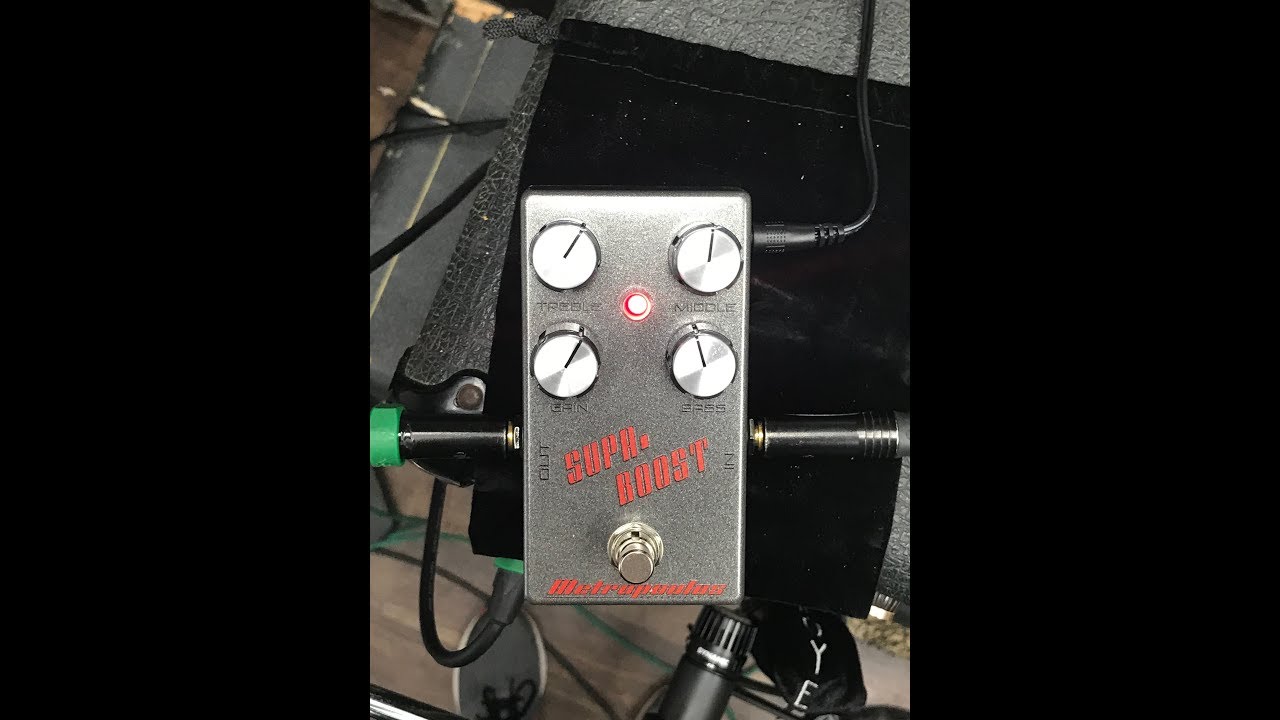 Metropoulos Supa-Boost demo - Marshall Lead 12