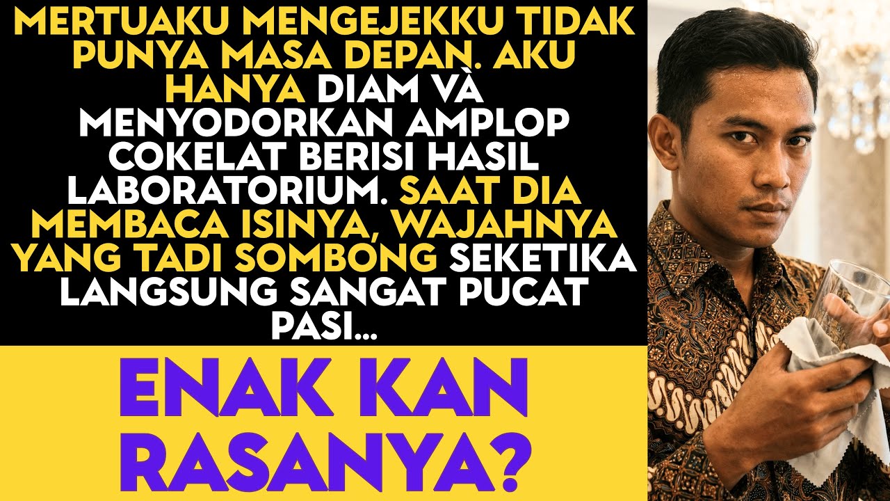 Mertuaku Taruh RACUN Di Gelasku, Jadi Aku TUKAR Diam-Diam Ke Gelas Bapak—Seisi Rumah Histeris Saat..