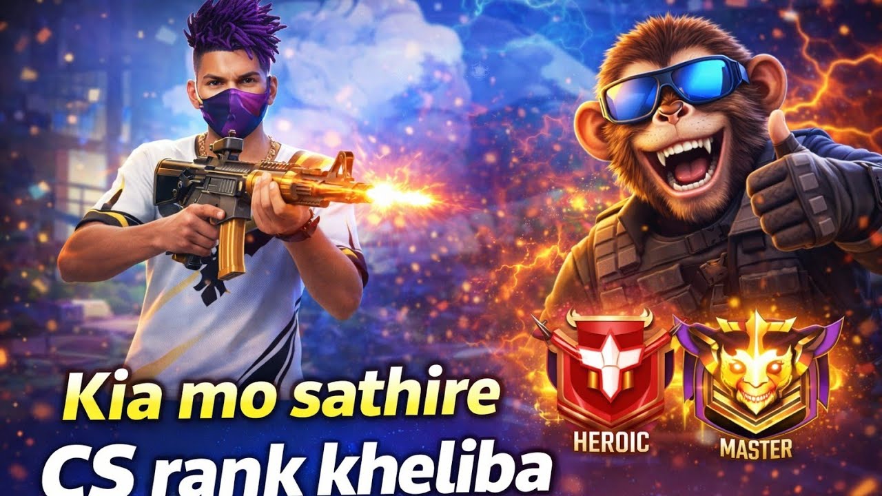 NOT_ JXX_ODISHA is live Aji CS Rank re full maza 🔥  Kia mo sathire CS Rank kheliba 😄