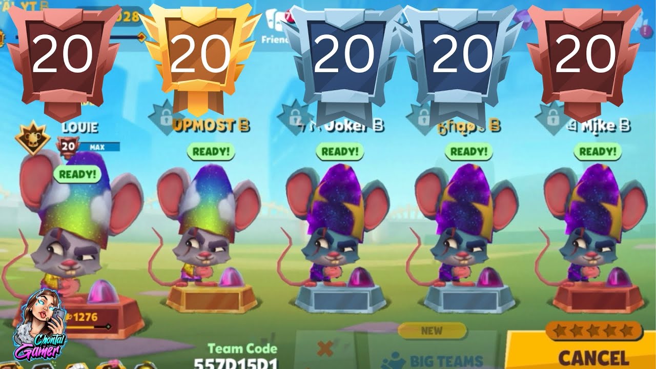Zooba Louie FULL Level 20 Squad Gameplay