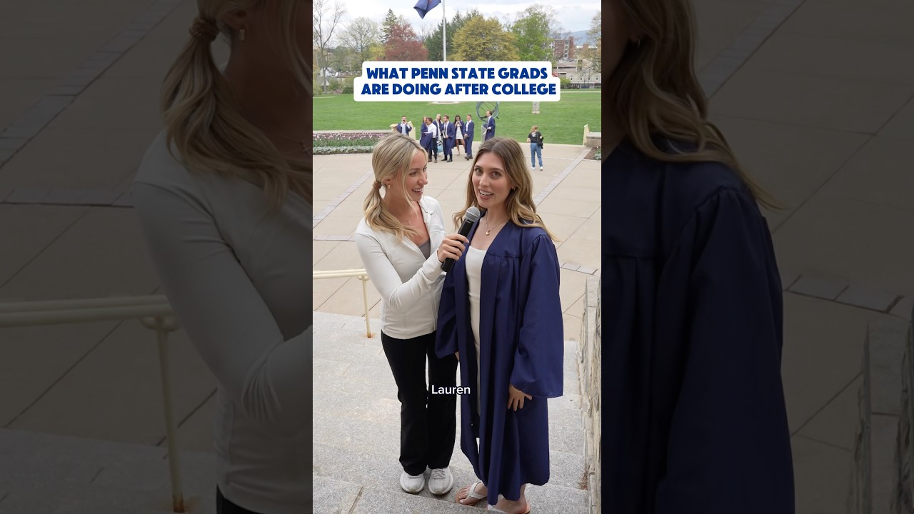 What&rsquo;s your dream job after college? #college #pennstate #psu #graduation #postgrad #shorts