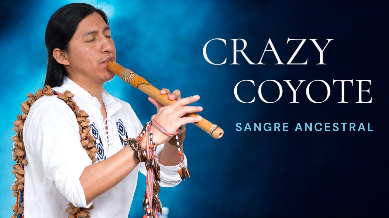 Crazy Coyote | Sangre Ancestral [Live Session] Native Flute | Quena | Relaxing music #subscribe