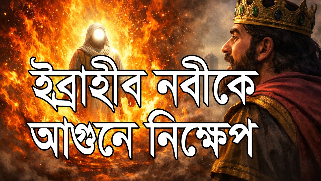 ইব্রাহীম (আ.) কে কেন আগুনে নিক্ষেপ করা হয়েছিল? | Prophet Ibrahim Thrown Into Fire | Arshi  Media