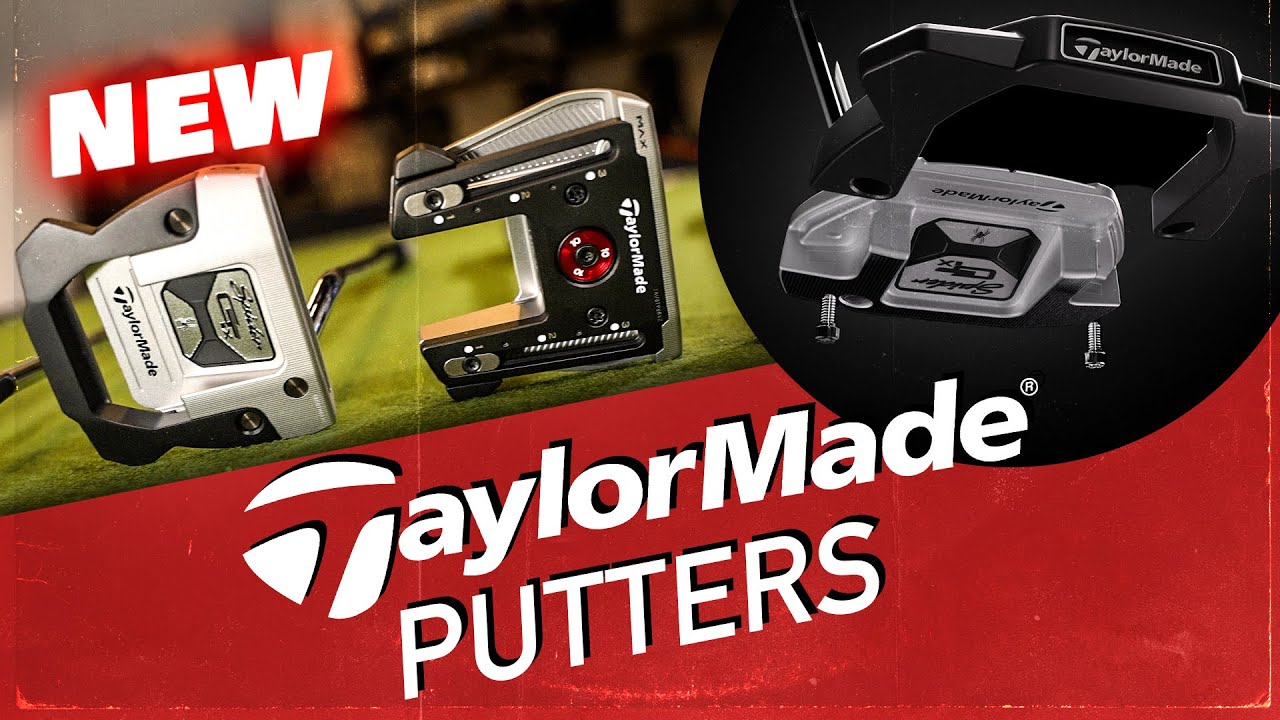 Первый взгляд: паттеры Taylormade Spider GTx и GTMax...Регулируемые???