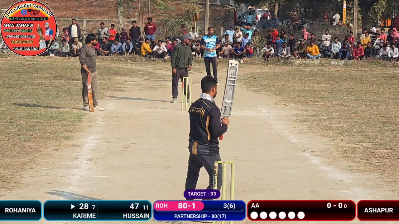 !!MPL CUP VARANASI !!🏆SEMIFINAL 2🏆 ROHANIYA VS ASHAPUR🏆