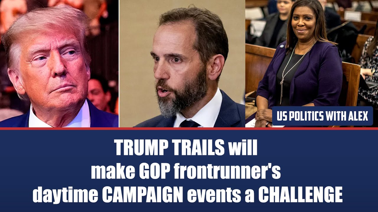 TRUMP TRAILS will make GOP frontrunner's daytime CAMPAIGN events a CHALLENGE