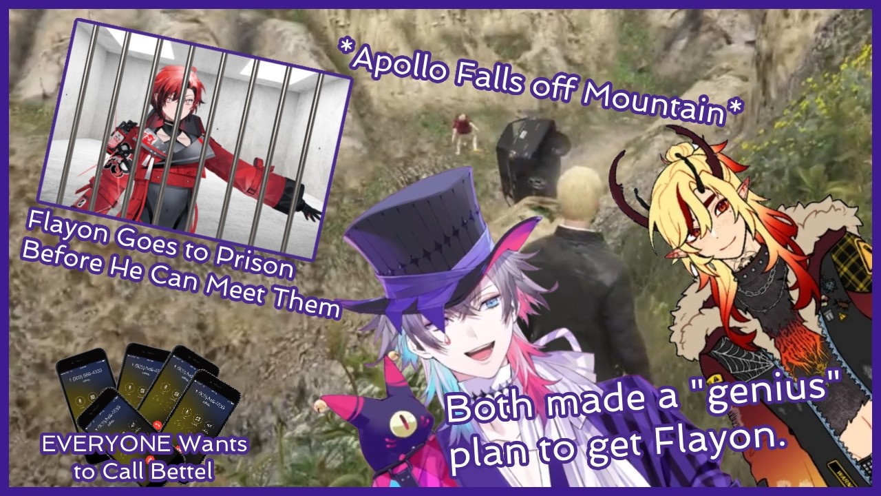 Bettel and Apollo's Plan to End Flayon Goes HILARIOUSLY Wrong (Gavis Bettel | Holostars EN)