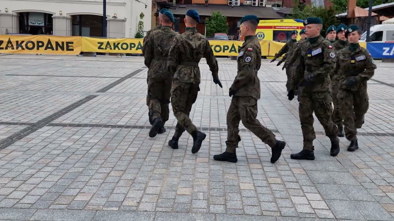 VIII Ogólnopolski Przegląd Musztry Klas Mundurowych, Autor :Tomasz Krzyściak 29-30 maj 2023 Zakopane