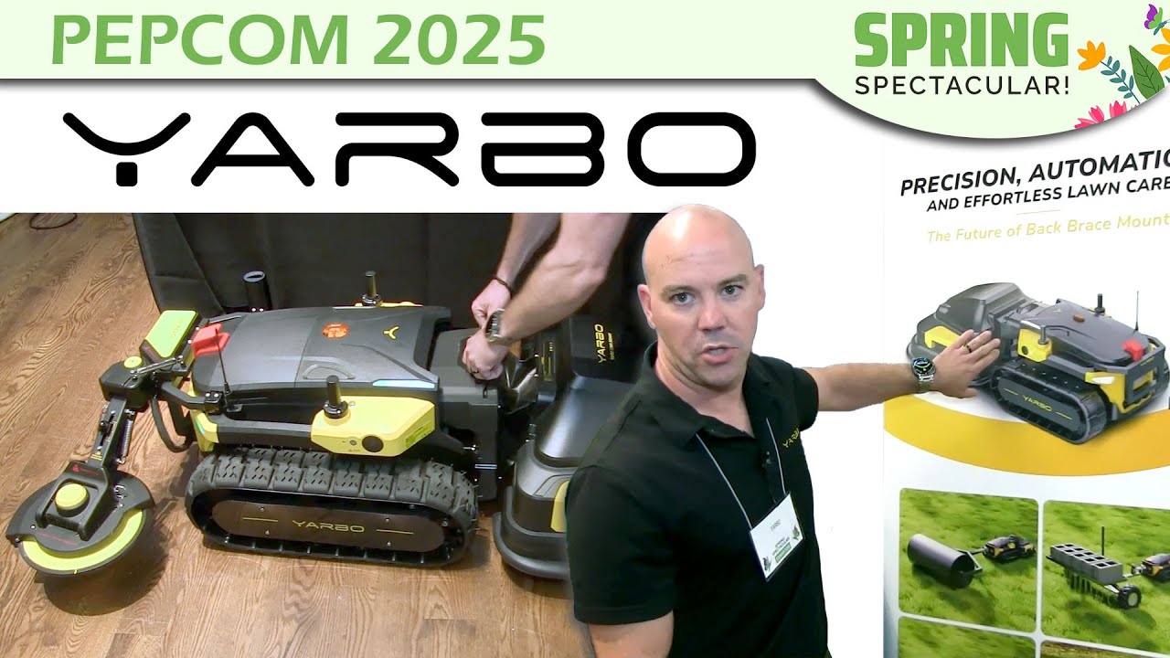 The Robot that Cuts your Lawn, Blows Away Leaves & Snow -by Yarbo @Pepcom 2025 Spring