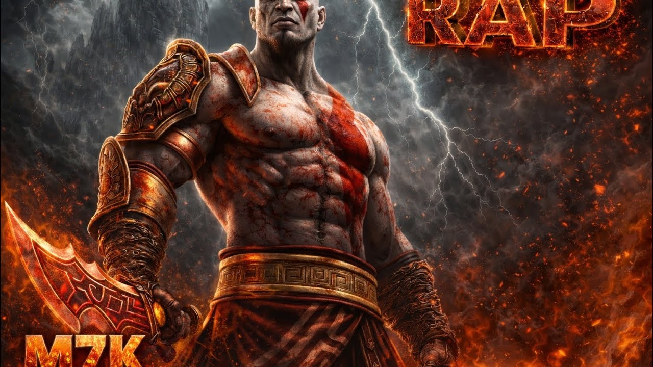 RAP DO GOD OF WAR - DEUSES CAEM DIANTE DE MIM 
