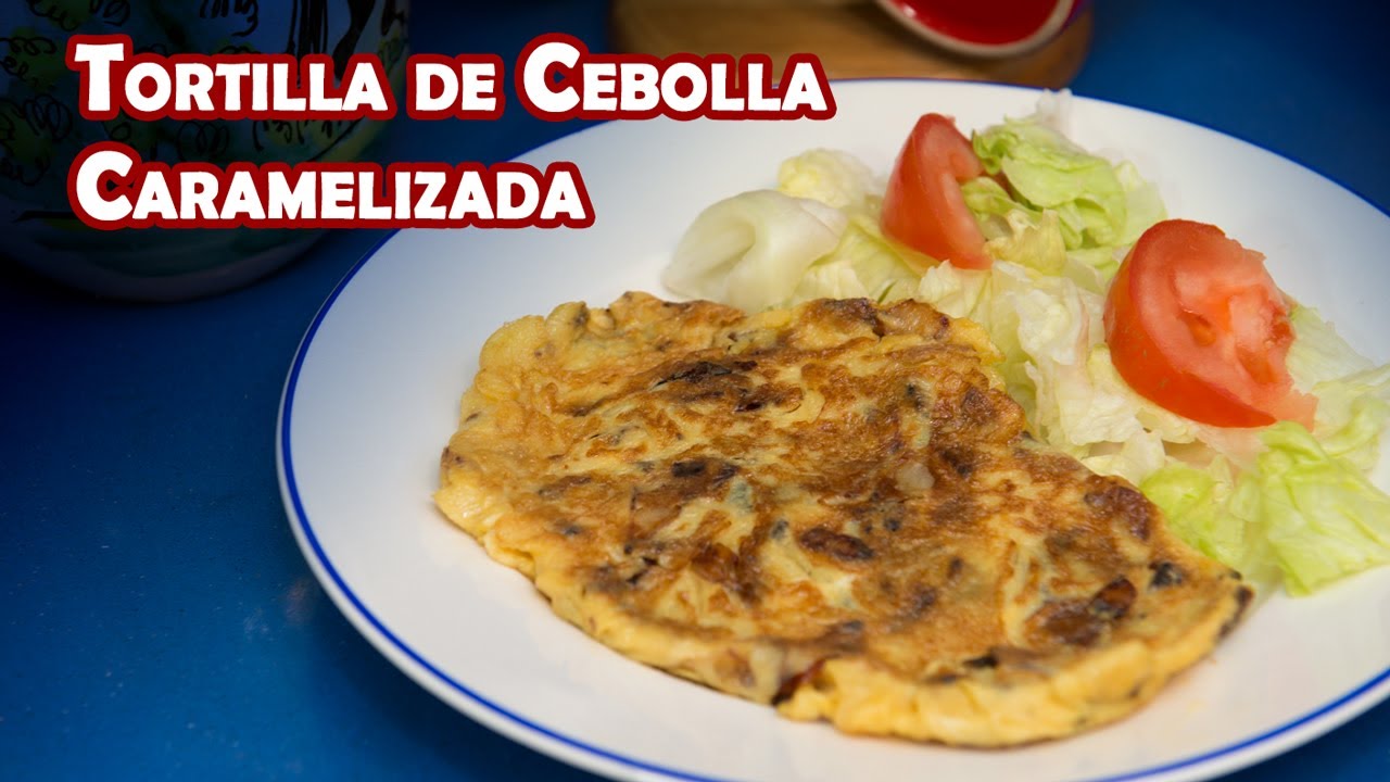 Tortilla de Cebolla Caramelizada