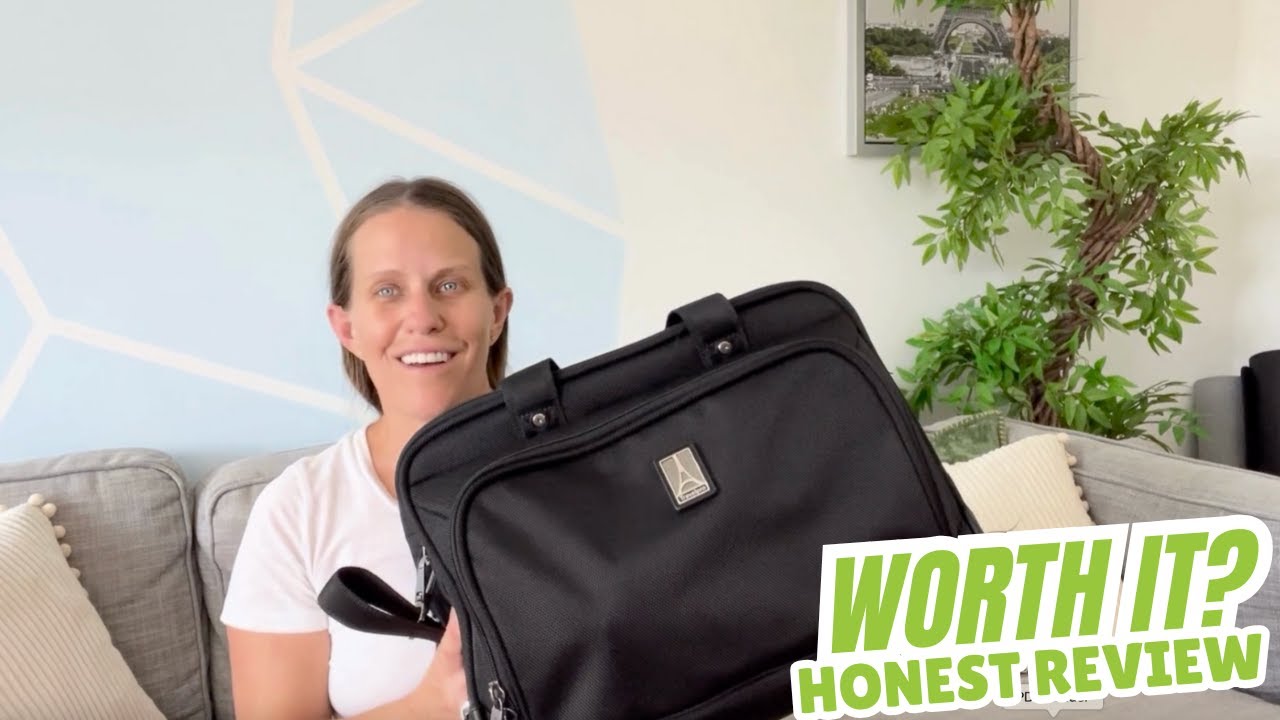 Travelpro FlightCrew 5 Tote Bag Honest Review | The Flightcrew Bag