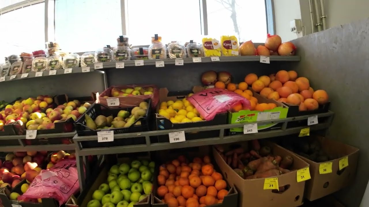 Кисловодск. Цены на продукты в местных сетевых магазинах "Наш" и "Народный". 6 декабря 2024 г.