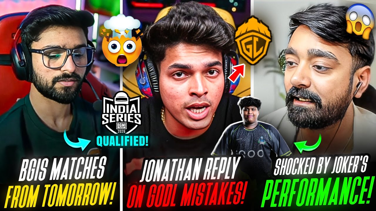 Lollz Qualified BGIS🔥Jonny GODL Mistakes💔Caster Shocked W Joker😱Kronten Trophy Matter💛TX Insta Page