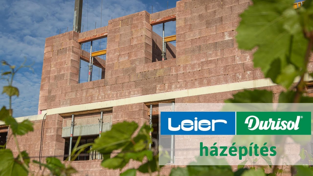 Leier Durisol házépítés