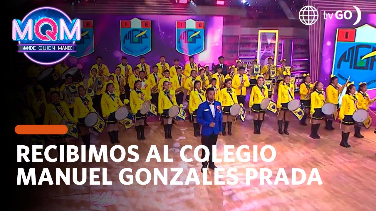 Mande Quien Mande: Recibimos al colegio mixto Manuel Gonzales Prada  (HOY)