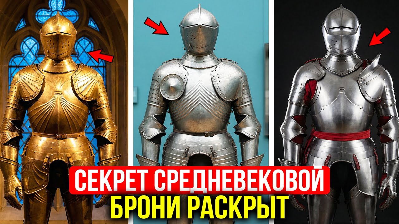 РЫЦАРИ НЕ НОСИЛИ ДОСПЕХИ! Что на самом деле нашли внутри средневековых лат?