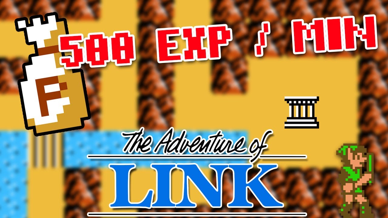 Astuce : Obtenir de l'exp&eacute;rience rapidement (500/min) | Zelda II: The Adventure of Link