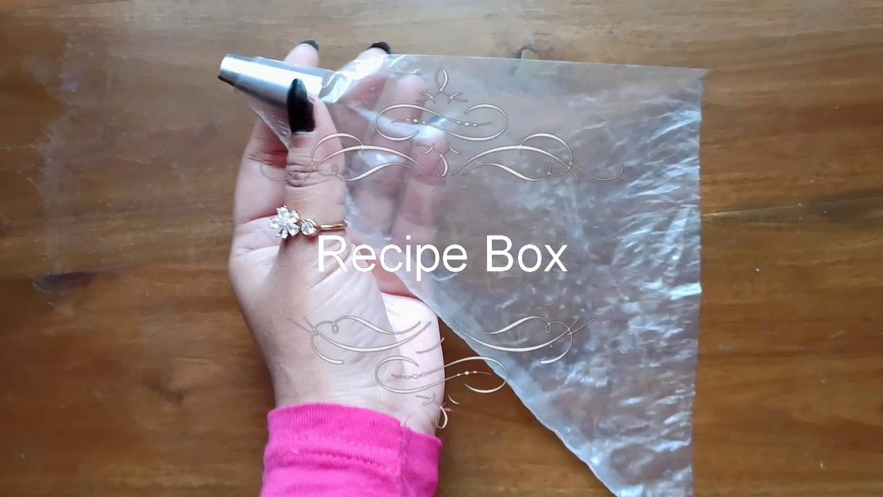 বাসায় খুব সহজে পাইপিং ব্যাগ তৈরী || How to make piping bag at home ||