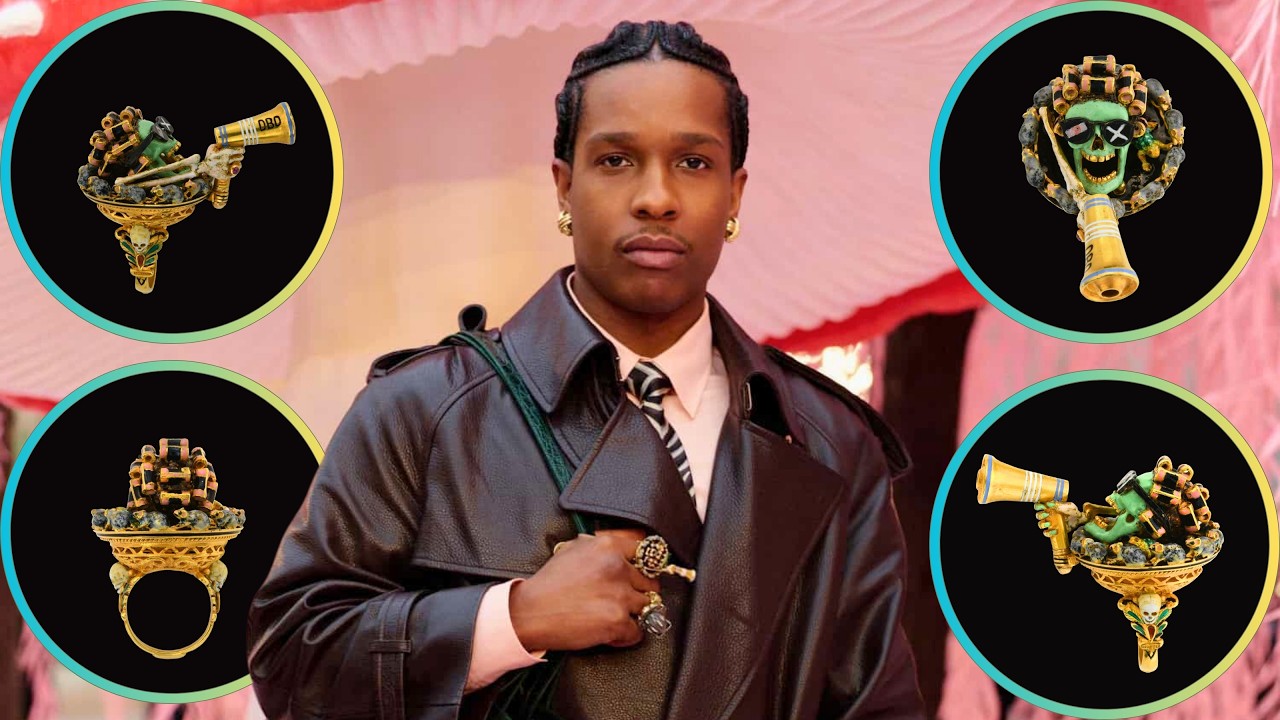 Новая коллаборация A$AP Rocky с украшениями — просто невероятная 💎🔥