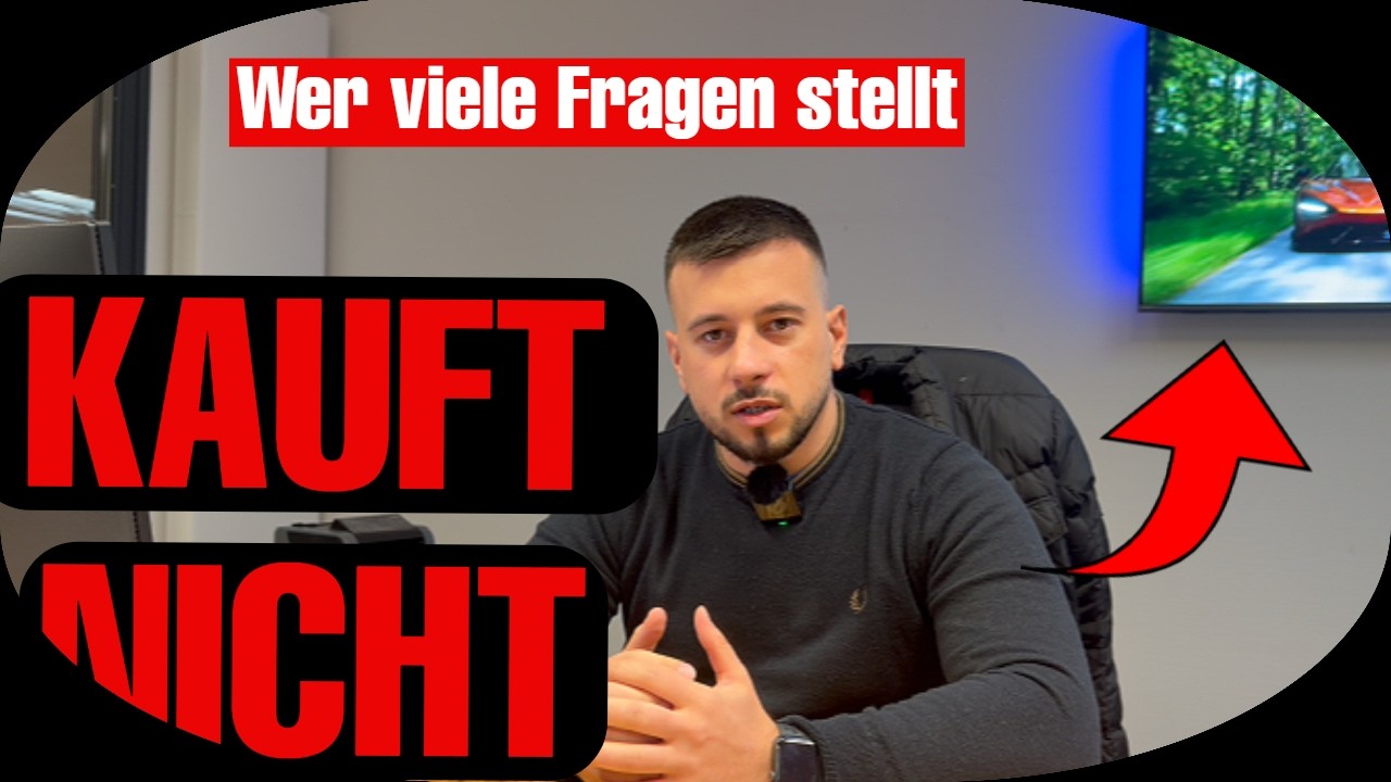 Minusgeschäft gemacht! AUTOHÄNDLERALLTAG