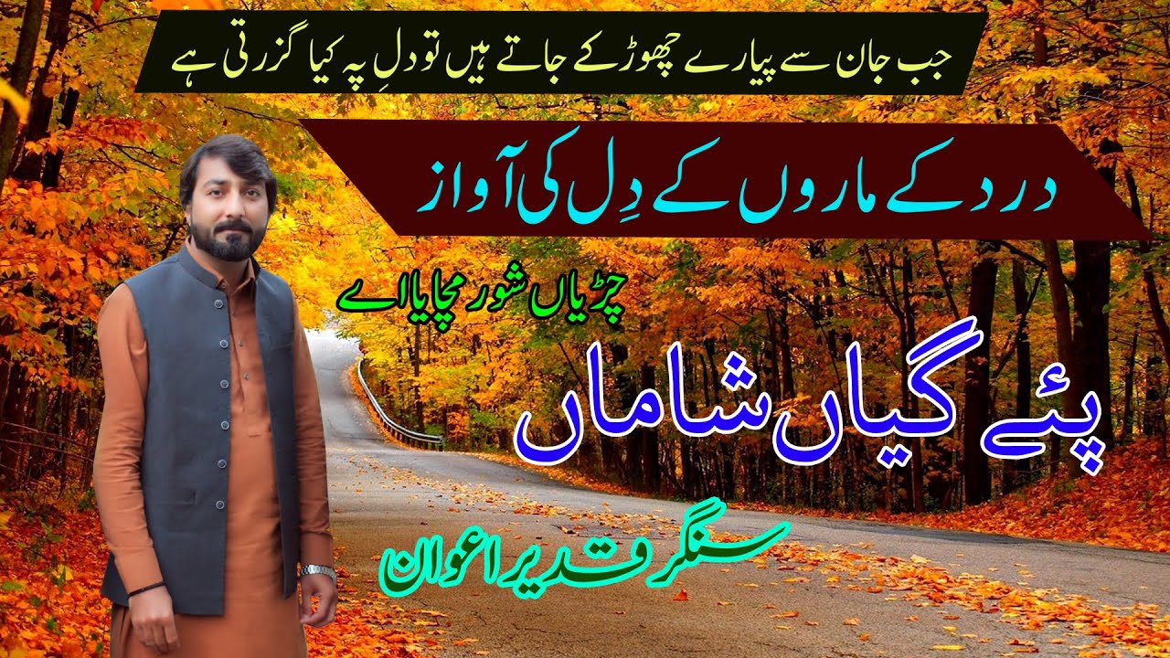 Hindko Mahiye Pae Gaian Shaman  Singer Qadeer Awan Hazara Songs